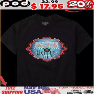 Hazbin Hotel Trust Us Double-Sided T Shirt