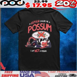 Helluva Boss A Human Called Me A Possum Moxxie Not A Possum T Shirt