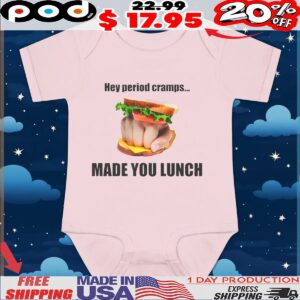 Hey Period Cramps Hand Food T Shirt