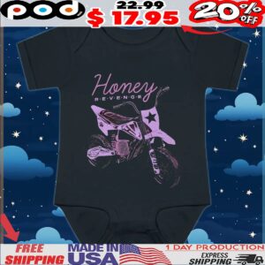 Honey Revenge Pink Motorcycle T Shirt