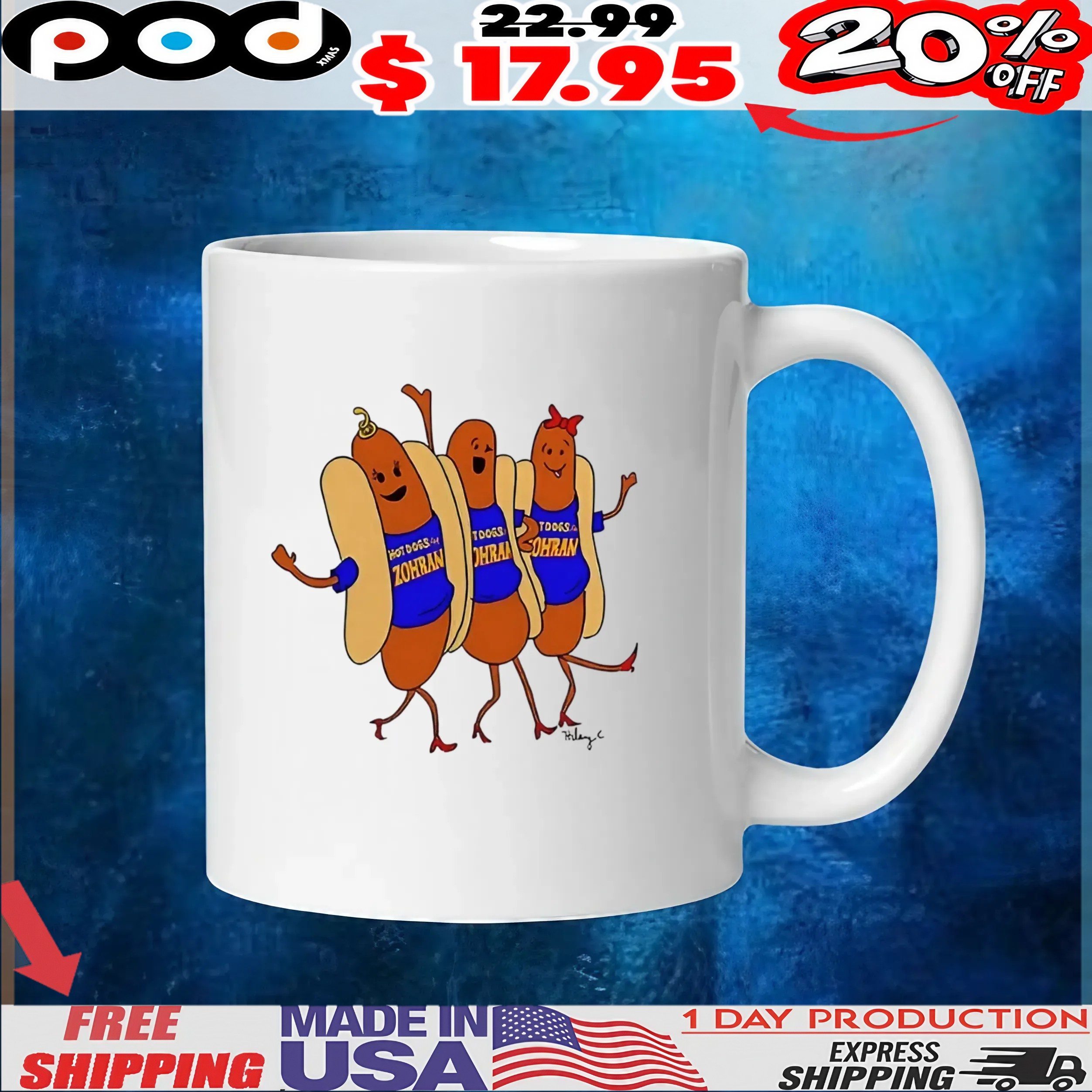 Hot Dogs for Zohran funny t shirt Hot Dogs for Zohran funny t shirt