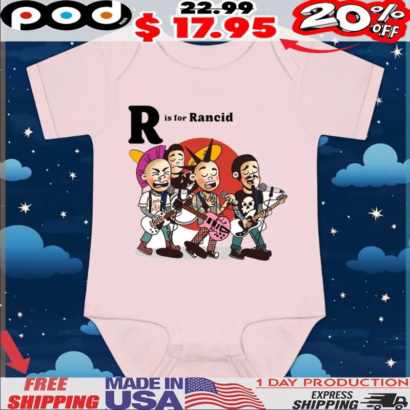 R is for Rancid T Shirt