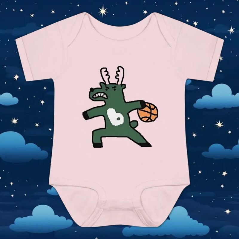 Milwaukee Bucks NBA basketball dribbling t shirt