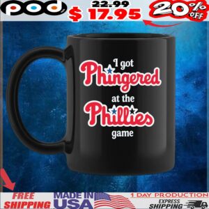 I Got Fingered At The Phillies Game T Shirt
