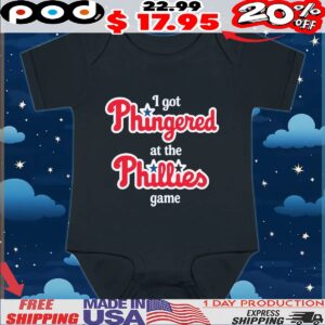I Got Fingered At The Phillies Game T Shirt