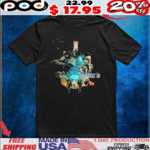 Independence Day Alien Attack Collage T Shirt