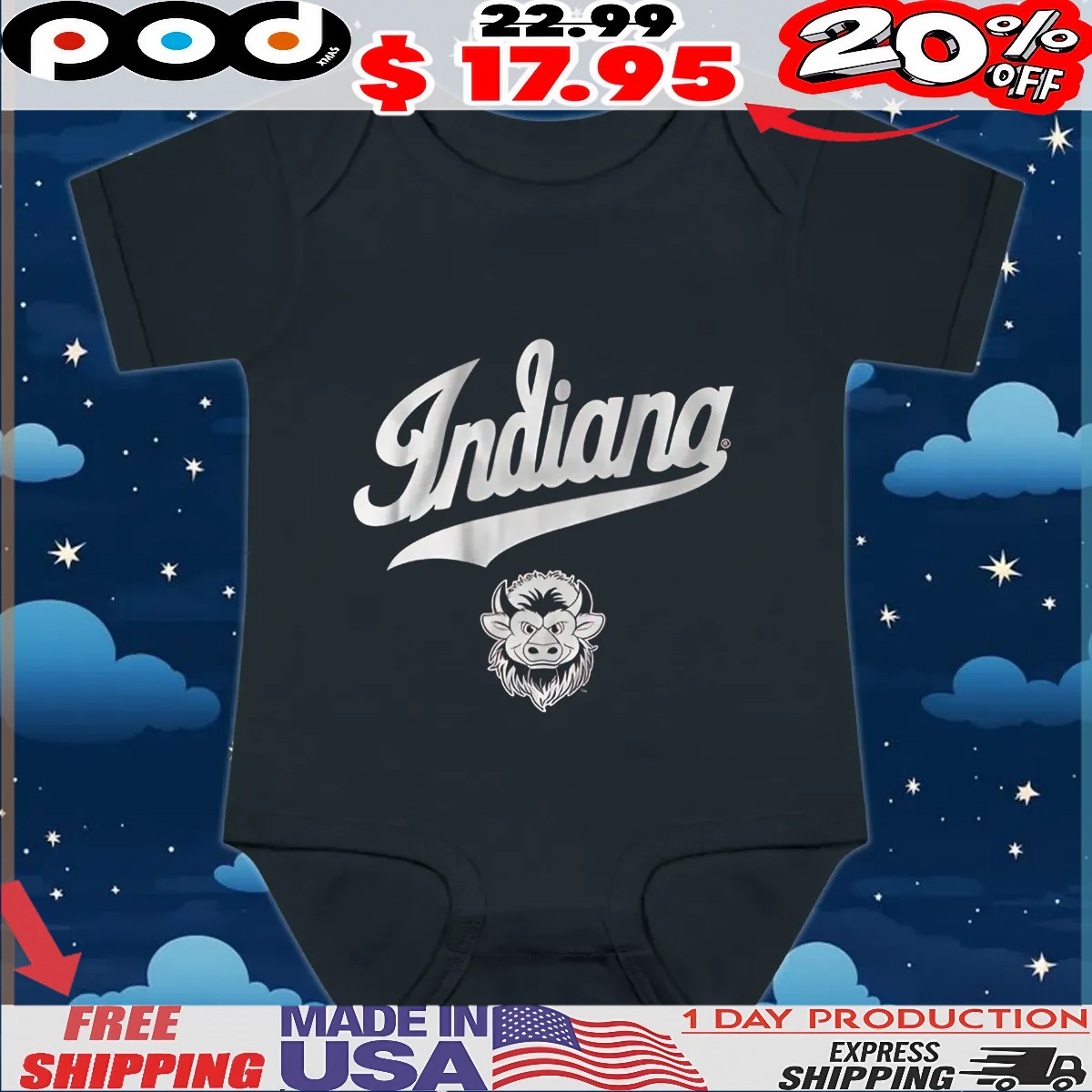 Indiana Hoosiers Mascot Script Logo T Shirt Indiana Hoosiers Mascot Script Logo T Shirt