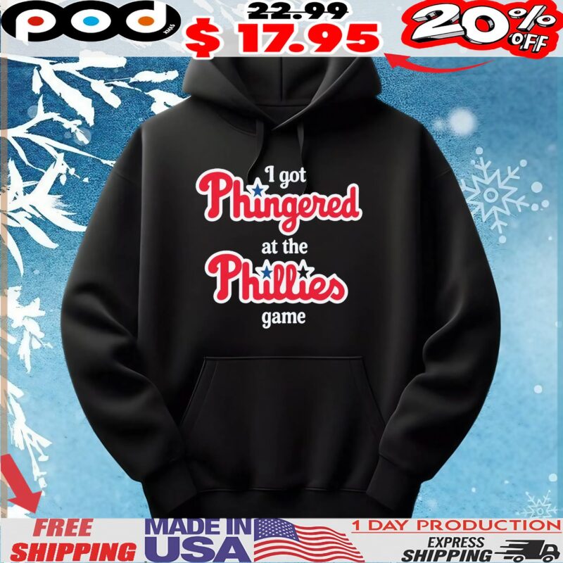 I Got Fingered At The Phillies Game T Shirt