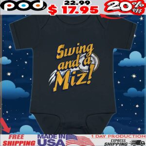 Jacob Misiorowski Swing and a Miz Baseball T Shirt