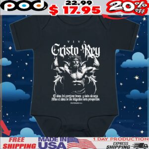 Jesus Viva Cristo Rey Long Live Christ The King T shirt