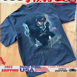 Jotaro Hypland Worldwide X Jo Bizarre Adventure Official Corolla Action 2025 All Rights Reserved T Shirt