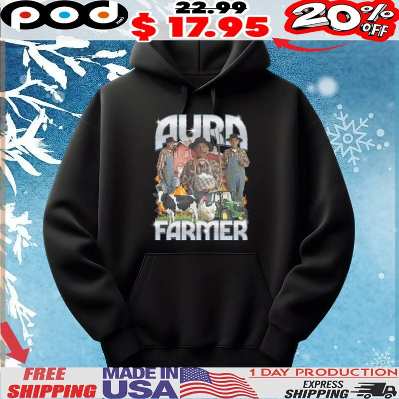 Aura Farmer Rap Vintage Bootleg Style T Shirt