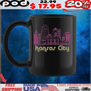 Kansas City Dot Skyline T Shirt
