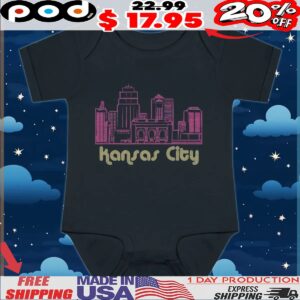 Kansas City Dot Skyline T Shirt
