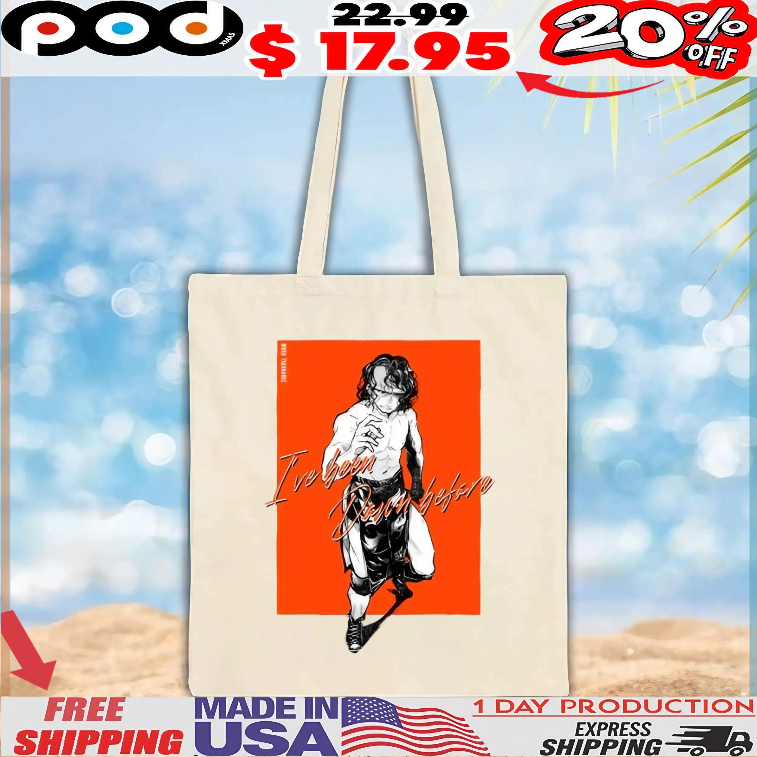 Kenny Omega Wearing A Masa Takanashi I've Been Down Before T Shirt