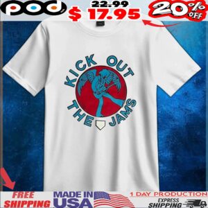 Kick Out The Jams Mc5 Inspired Logo T Shirt