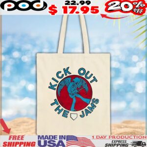 Kick Out The Jams Mc5 Inspired Logo T Shirt