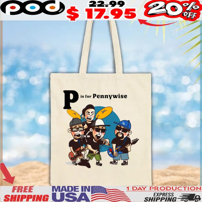 P is for Pennywise T Shirt