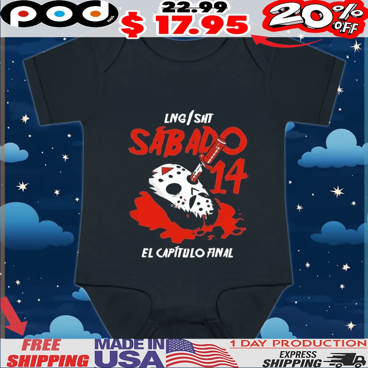LNG SHT Sabado 14 El Capitulo Final T shirt