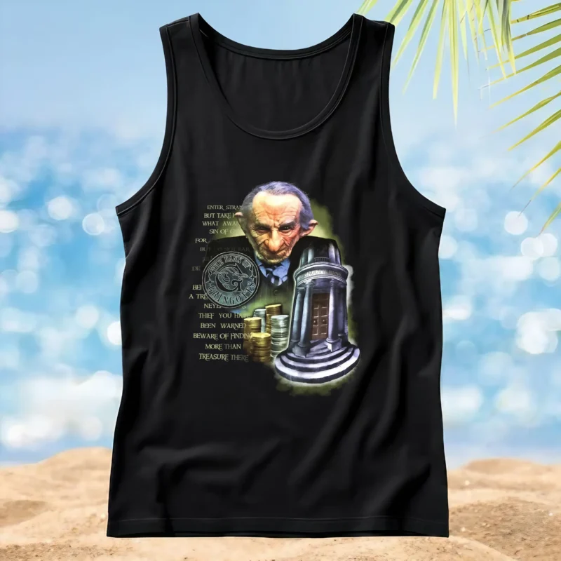 Universal Wizarding World Harry Potter Gringotts Bank Small T Shirt