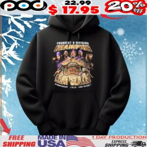 Leon Slater Wrestler Youngest X Division Champion 2025 Vintage Bootleg Style T Shirt