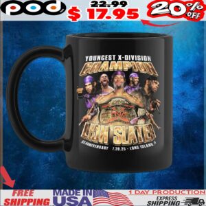 Leon Slater Wrestler Youngest X Division Champion 2025 Vintage Bootleg Style T Shirt