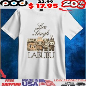 Live Laugh Labubu Lululemon Dubai Chocolate Matcha Labubu Dollt Shirt