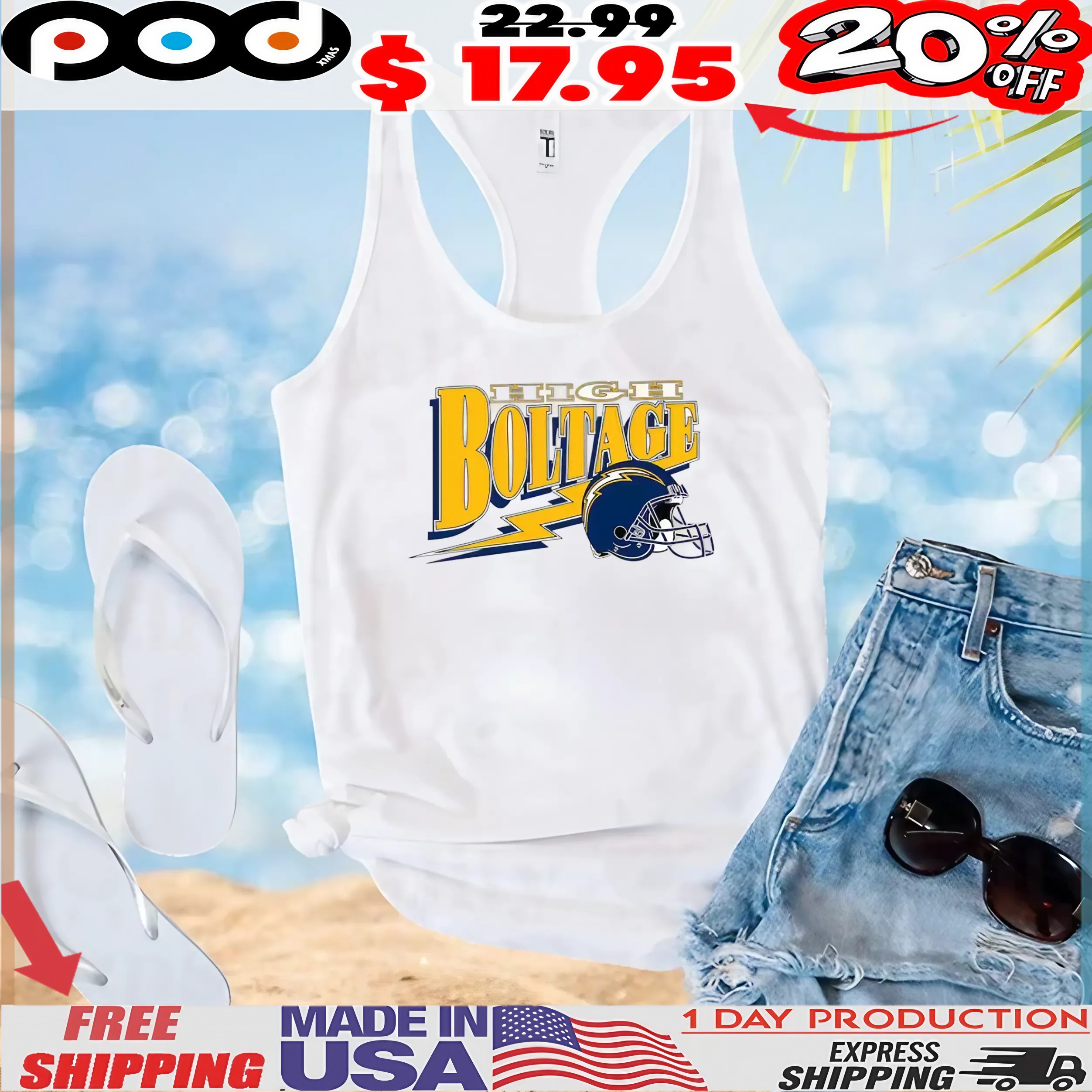 Los Angeles Chargers The Wild Collective Unisex Super Chargers T Shirt