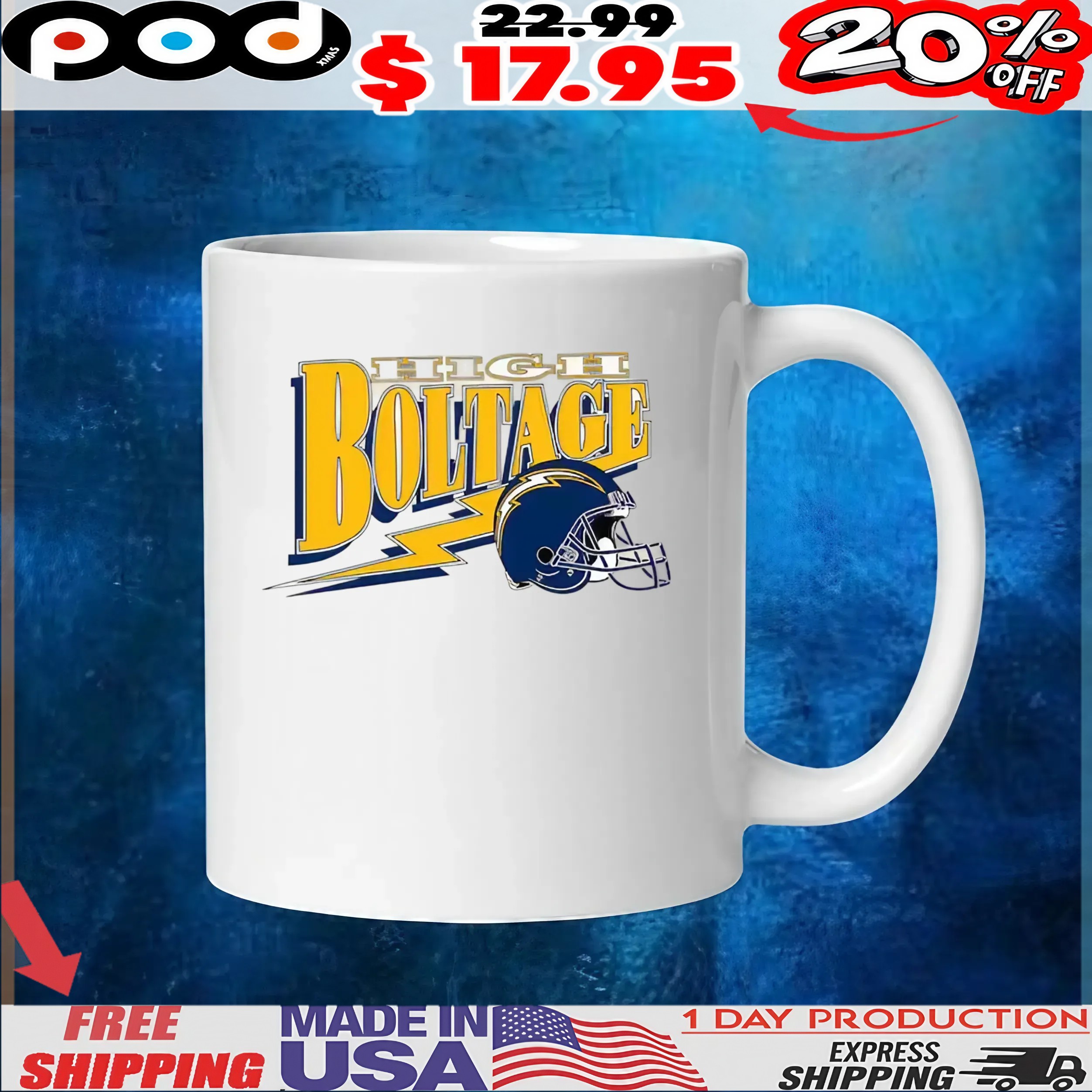 Los Angeles Chargers The Wild Collective Unisex Super Chargers T Shirt