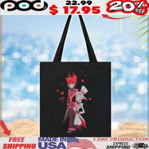 Lucifer Morningstar Alastor Hazbin Hotel Couple T Shirt