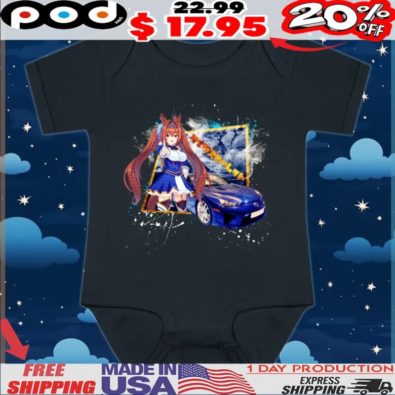 Daiwa Scarlet Umamusume Pretty Derby Lexus LFA T Shirt