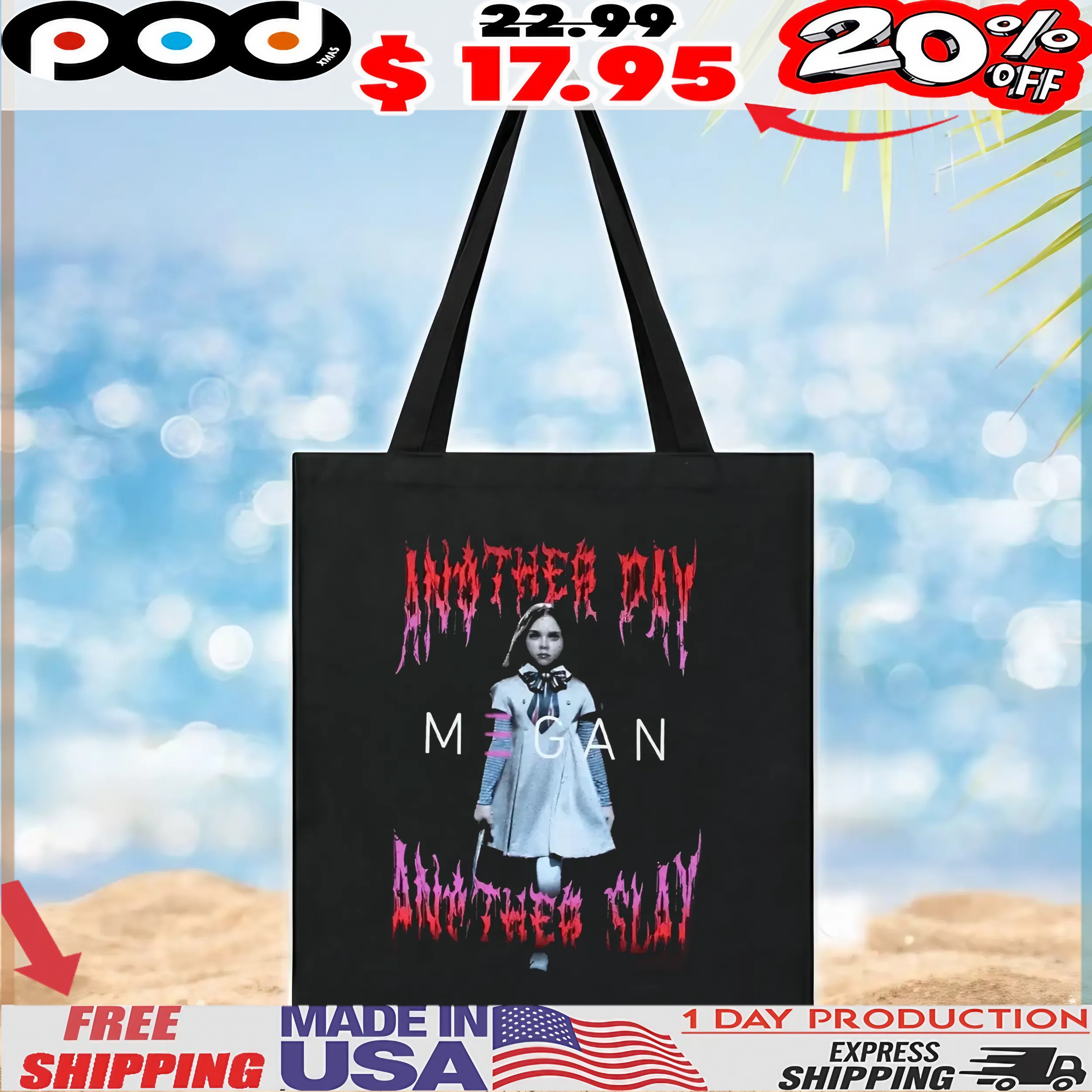 M3GAN 2 0 Another Day Another Slay T Shirt