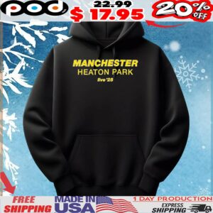Manchester Heaton Park Live'25 T Shirt