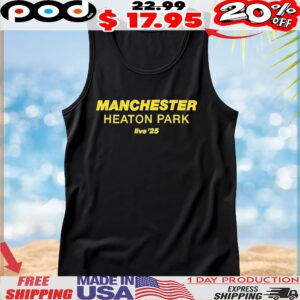 Manchester Heaton Park Live'25 T Shirt