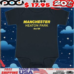 Manchester Heaton Park Live'25 T Shirt