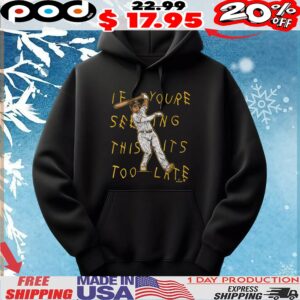 Manny Machado If You're Seeing This Its Too Late Lean Back T Shirt