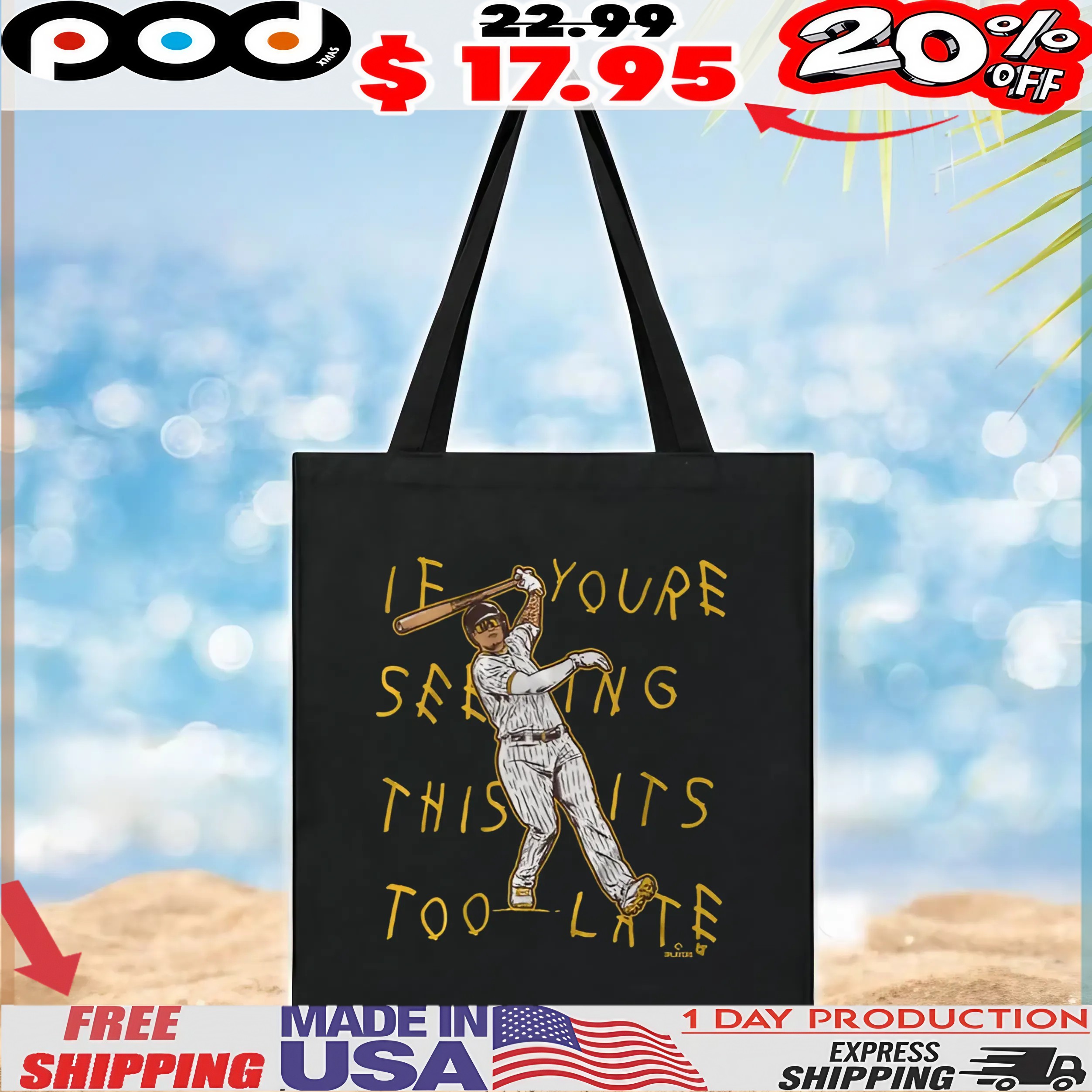 Manny Machado If You're Seeing This Its Too Late Lean Back T Shirt