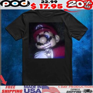 Mario Parody 111 Bust down Keanu T Shirt