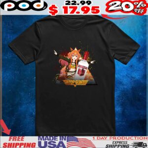 Mayano Top Gun Uma Musume Pretty Derby vodka Smirnoff No 21 Triple Distilled T Shirt