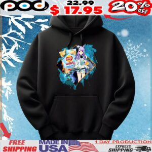 Mejiro Mcqueen Uma Musume Pretty Derby Lay's Wavy Lightly Salted Original T Shirt