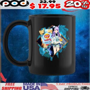 Mejiro Mcqueen Uma Musume Pretty Derby Lay's Wavy Lightly Salted Original T Shirt