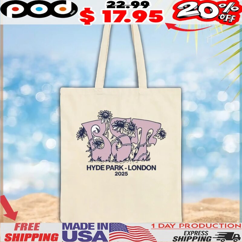 BST Hyde Park London 2025 Logo T Shirt BST Hyde Park London 2025 Logo T Shirt