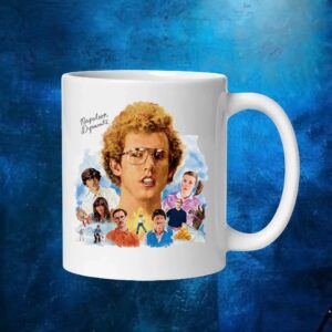 Napoleon Dynamite Mural Iconic Characters Graphic T Shirt