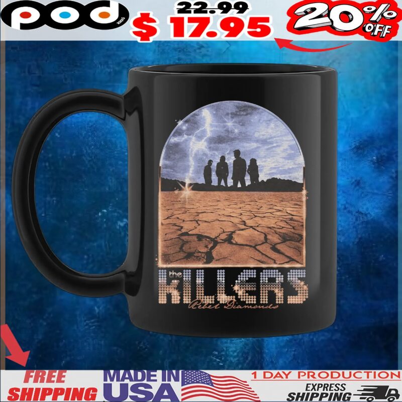 The KILLERS Rebel Diamonds T Shirt