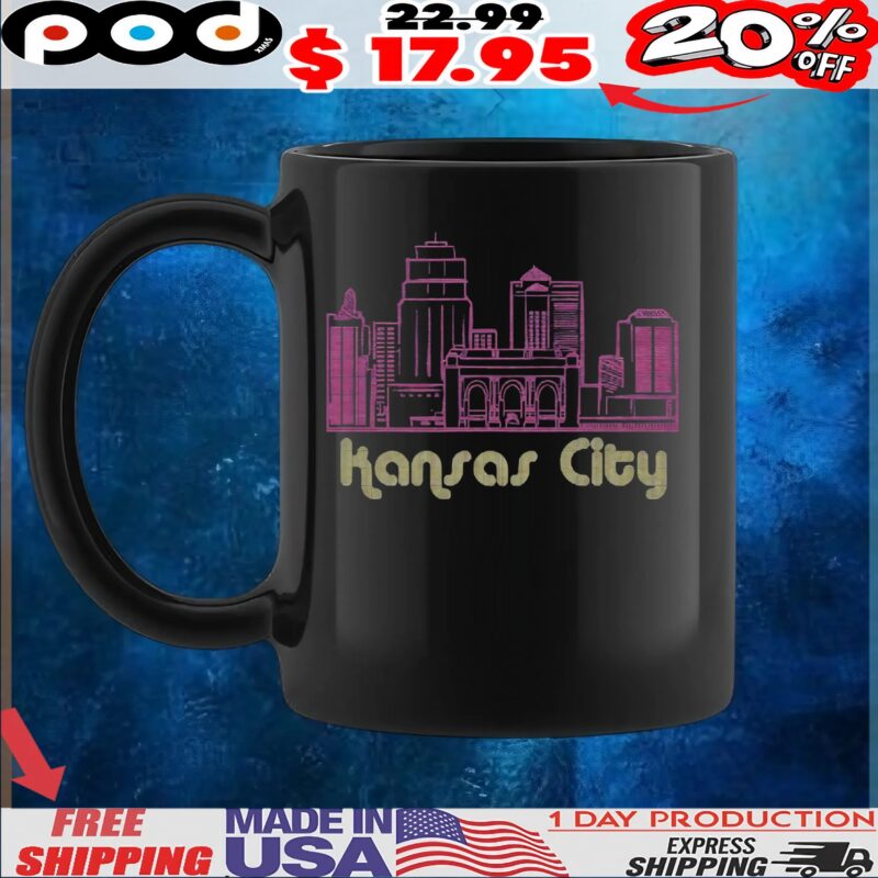 Kansas City Dot Skyline T Shirt