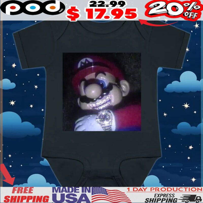 Mario Parody 111 Bust down Keanu T Shirt