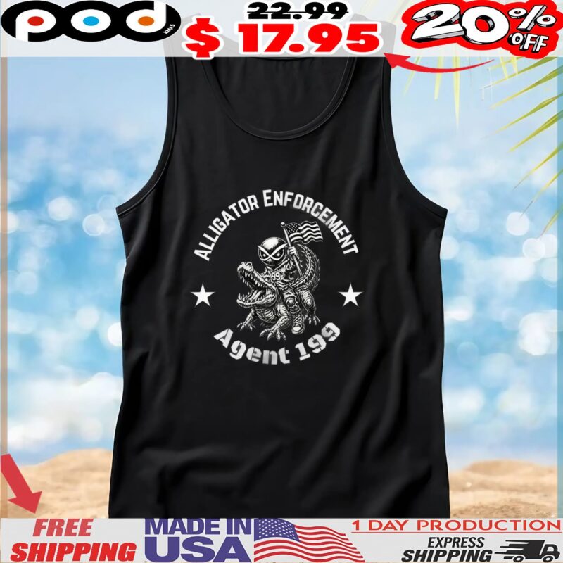 Alligator Enforcement Agent 199 T Shirt