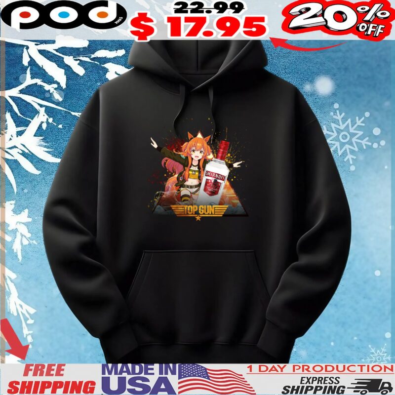 Mayano Top Gun Uma Musume Pretty Derby vodka Smirnoff No 21 Triple Distilled T Shirt