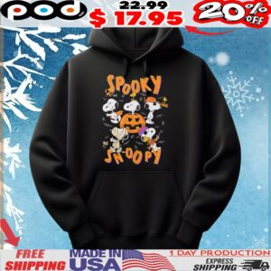 Peanuts Woodstock Spooky Snoopy Costumes Halloween T Shirt