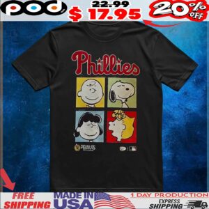 Peanuts x Phillies t shirt